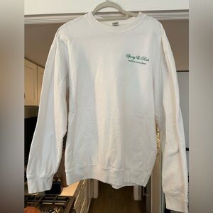 Sporty & Rich crew neck sweatshirt